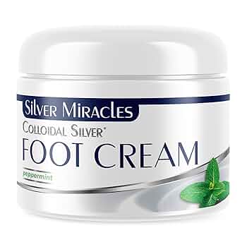 Elegant Silver Foot Cream