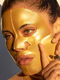 Traditional Gold-Plated Face Mask