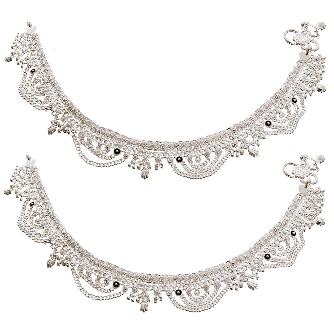 Silver Designer Payel (Anklet)