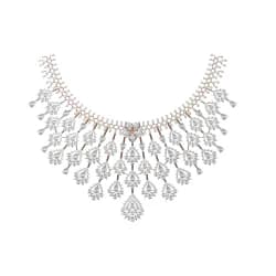 Luxury Diamond Necklace Set