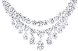 Luxury Diamond Necklace Set