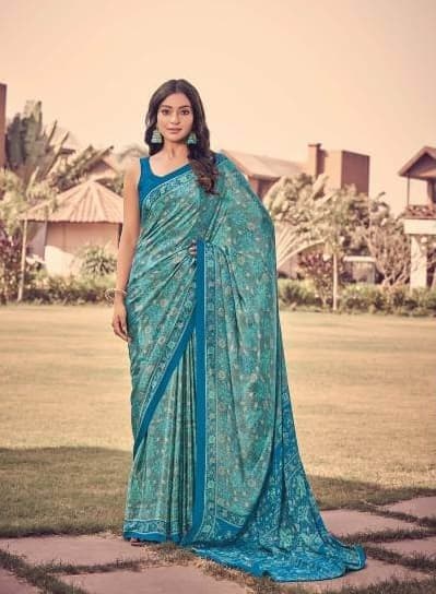 Ethnic Silk Saree