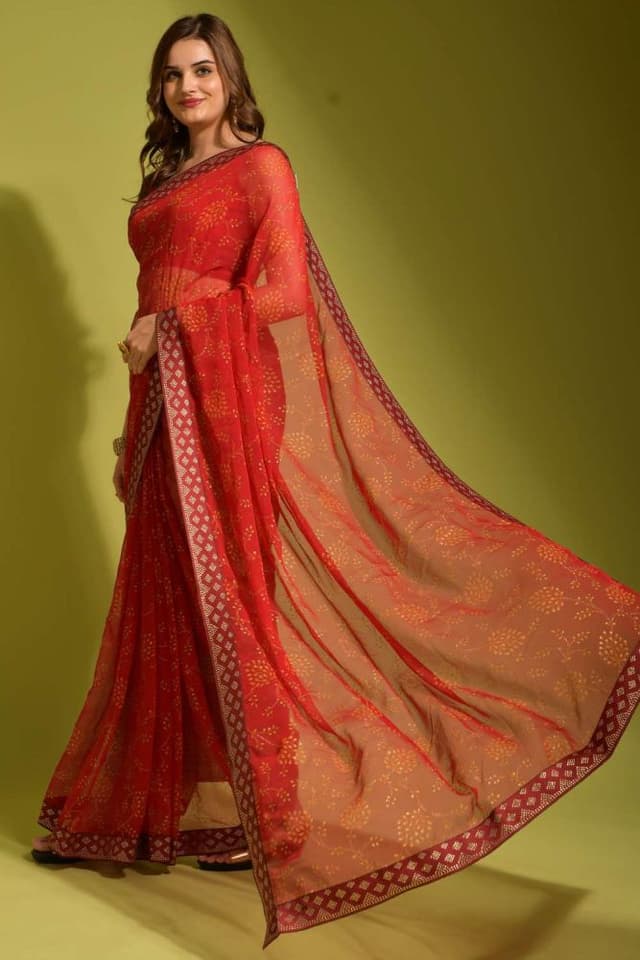 Chiffon Party Saree